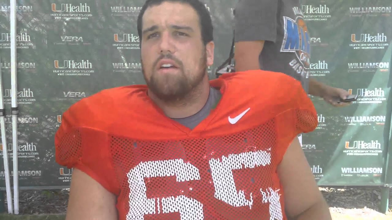 Brandon Linder #CanesCamp - Aug. 14 2013