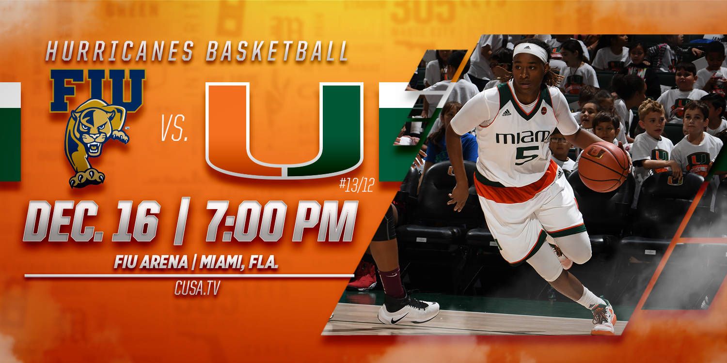 @CanesWBB Heads Across Town to Face FIU