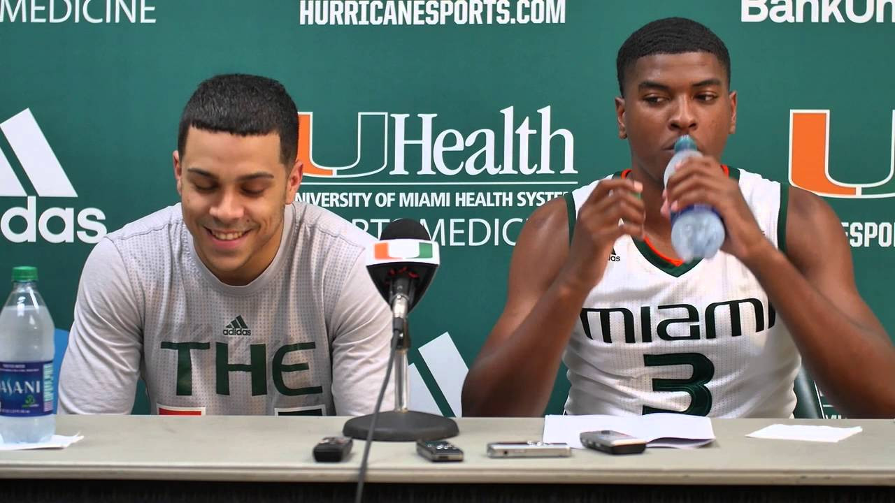 Angel Rodriguez & Anthony Lawrence | Post Game Presser Notre Dame | 02.03.16