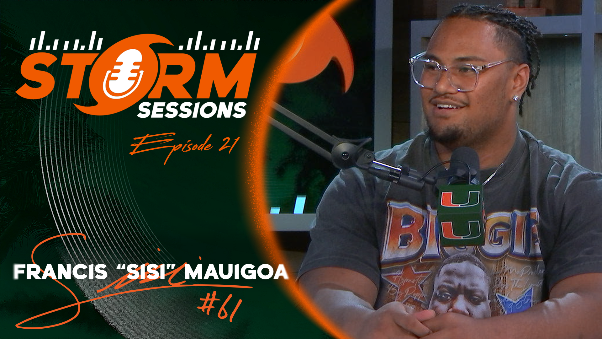 Fransis "SiSi" Mauigoa on Storm Sessions