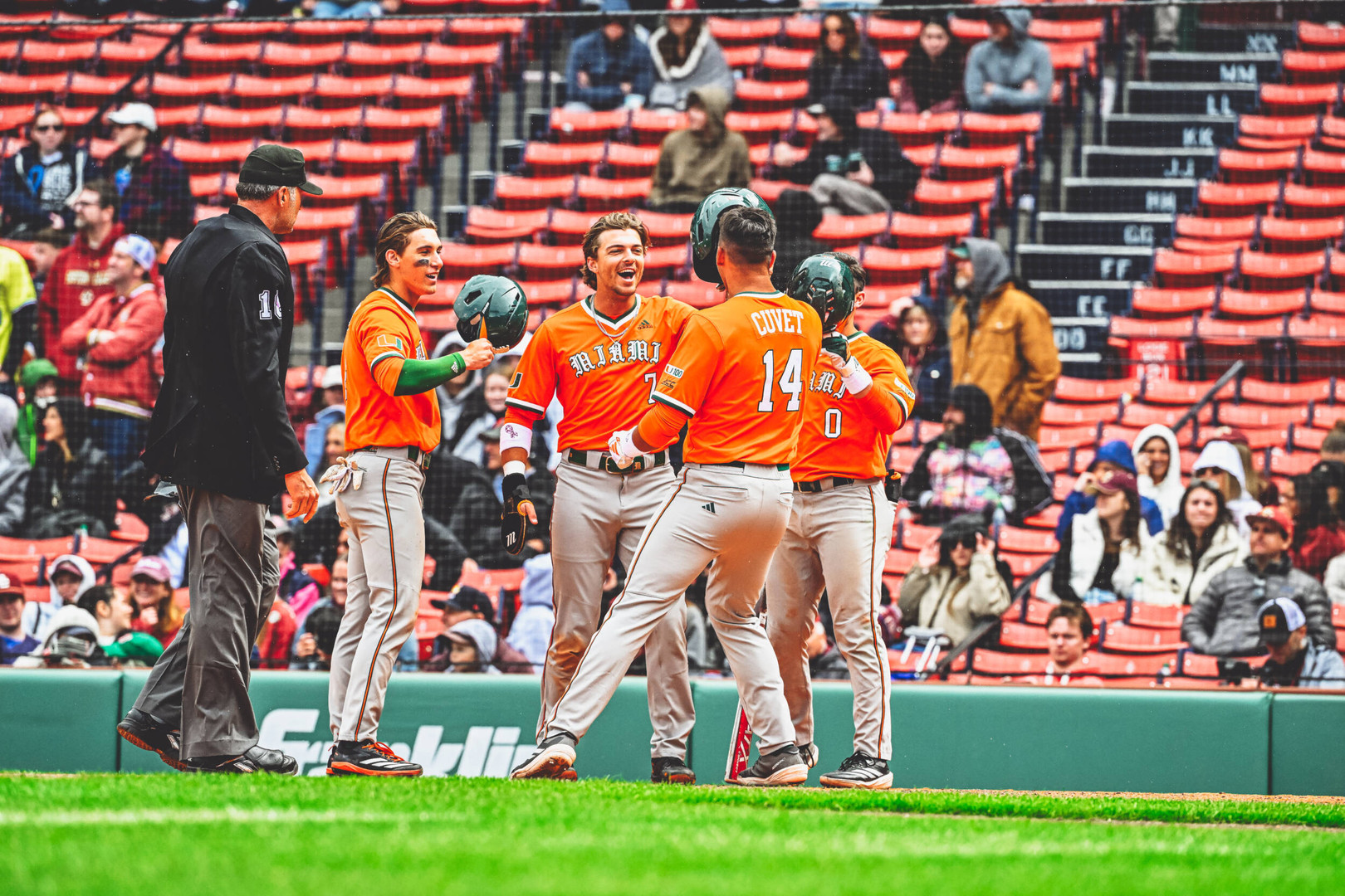 Hurricanes Secure Series Sweep Over Boston College at Historic Fenway Park Hurricanes Secure Series Sweep Over Boston College at Historic Fenway Park