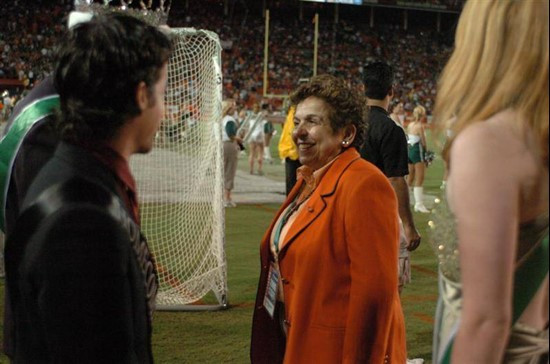 University of Miami president Donna Shalala was in attendance at Saturday night's game. Virginia Tech improved their record to 7-2 by beating the...