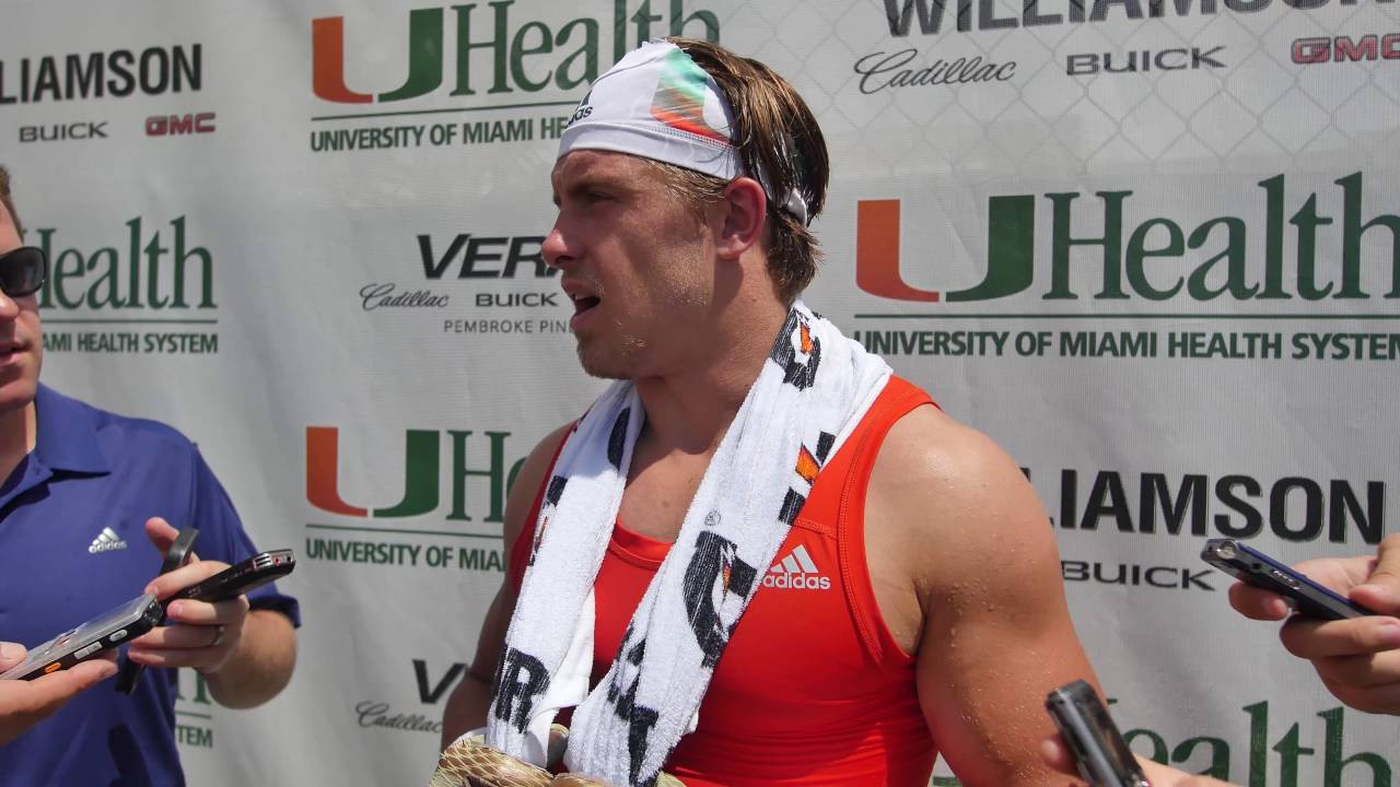 Braxton Berrios | Post Camp Presser | 8.16.16