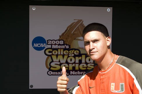 2008 Miami Hurricanes Baseball Team at the College World Series