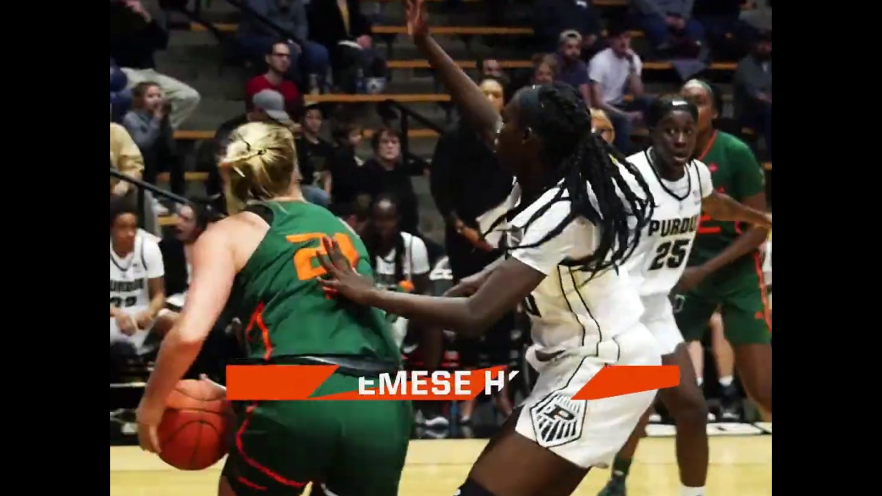 Emese Hof | vs. Purdue