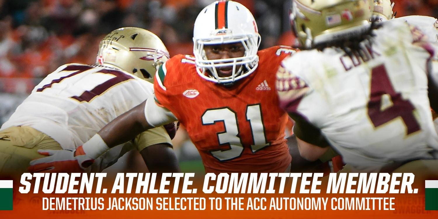 Jackson to Represent ACC on NCAA Autonomy Committee