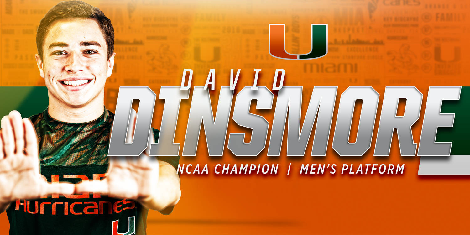 CHAMPION! Dinsmore Wins Platform at NCAA Championships