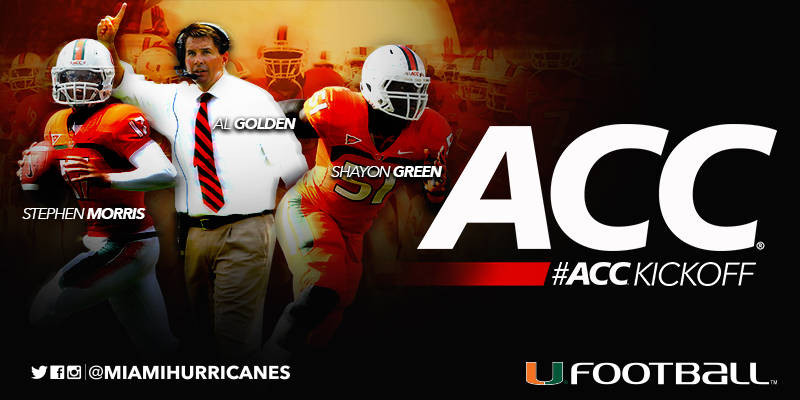 Recapping @MiamiHurricanes at #ACCKickoff