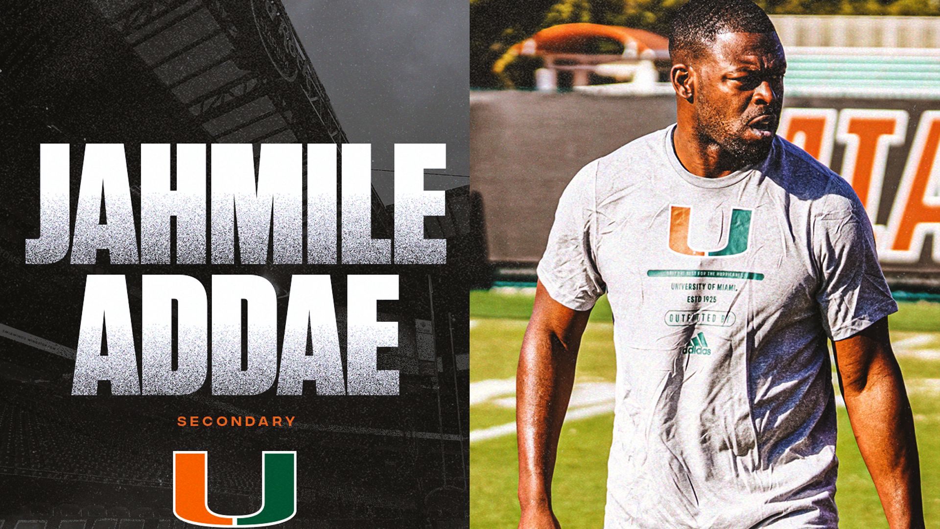 Addae Tabbed to Coach Miami Secondary