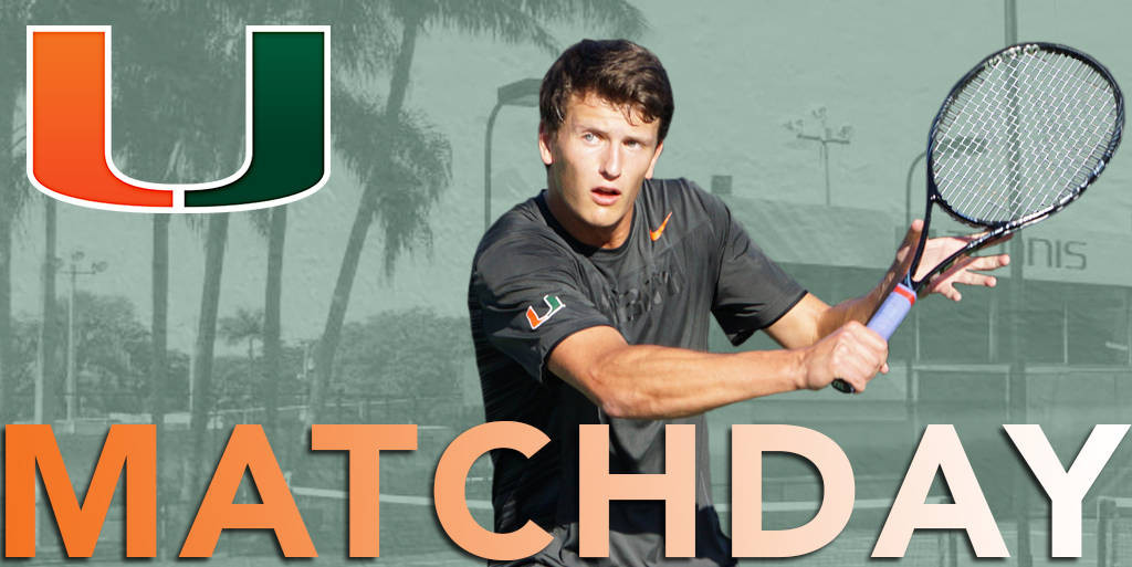 @CanesMensTennis Hosts BCU in Doubleheader