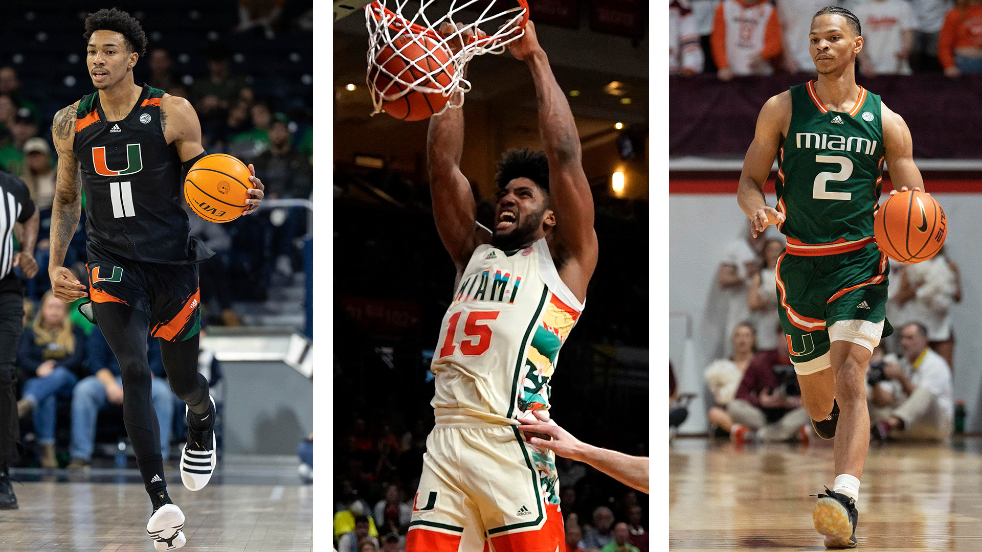 Three Hurricanes Claim NABC All-District Honors