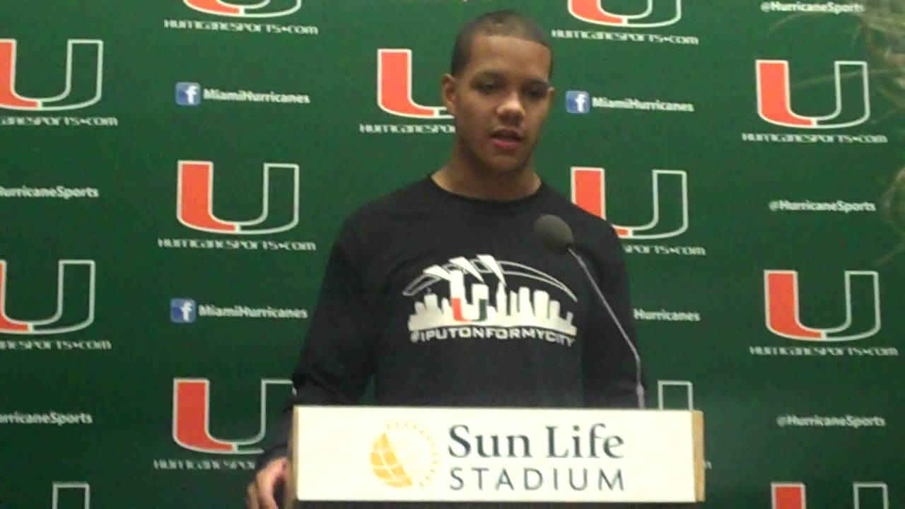 Miami-USF Postgame: Stephen Morris