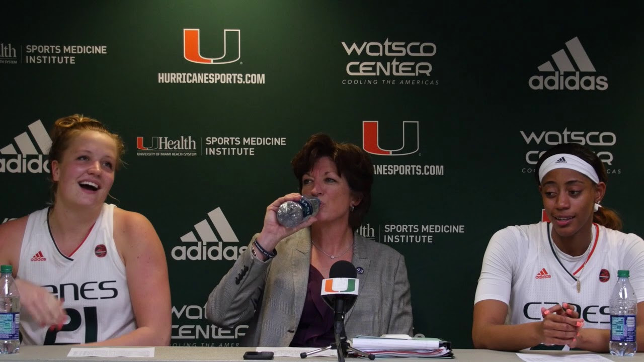 Katie Meier, Emese Hof and Khaila Prather | Post Game Presser vs. GA Tech | 2.28.19