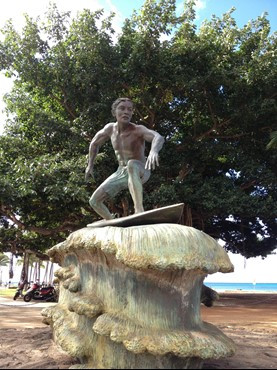 Surf sculpture