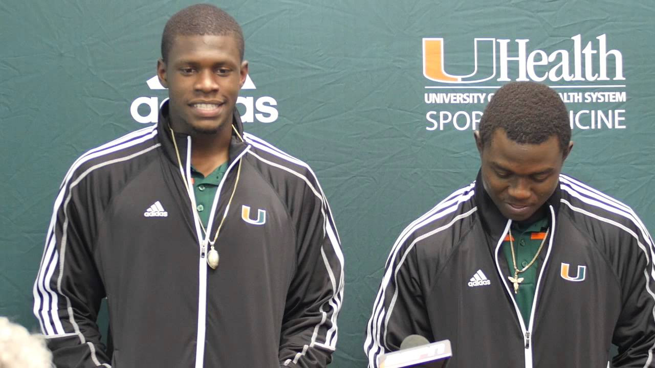 Joe Yearby & Herb Waters | Post Game Presser Duke | 10.31.15