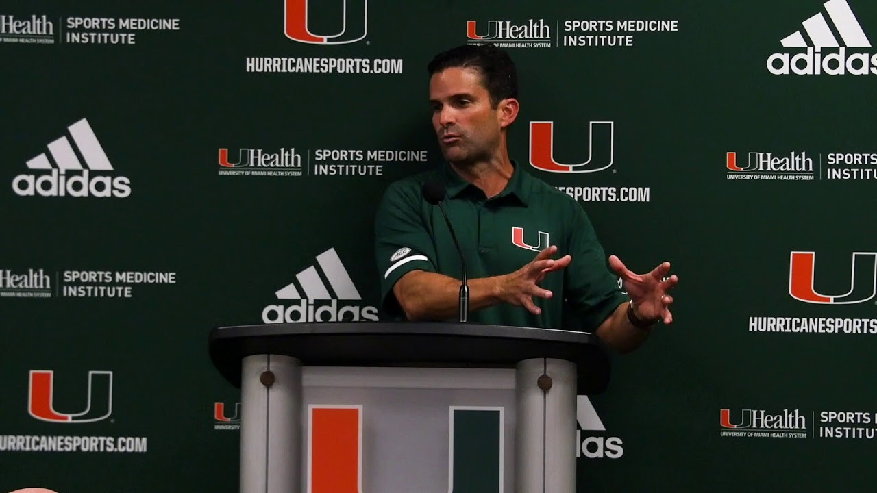 Manny Diaz | Postgame Presser | 9.22.18