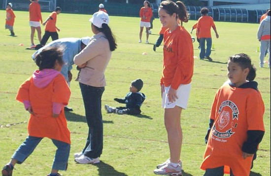 Miami Dade Police Department P.A.L. University of Miami Soccer Clinic