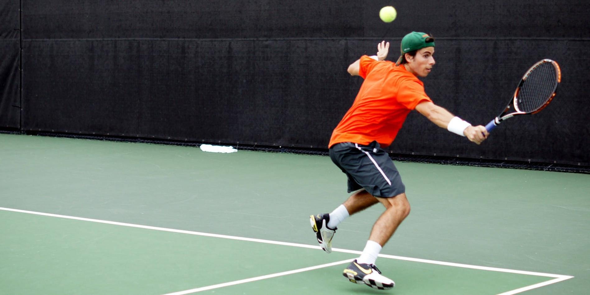 Aly Provides Victory For @CanesMensTennis