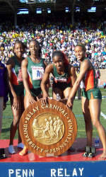 4x400 Meter Relay Wins at Penn Relays