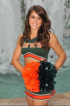 nicole squad cheer girl miami