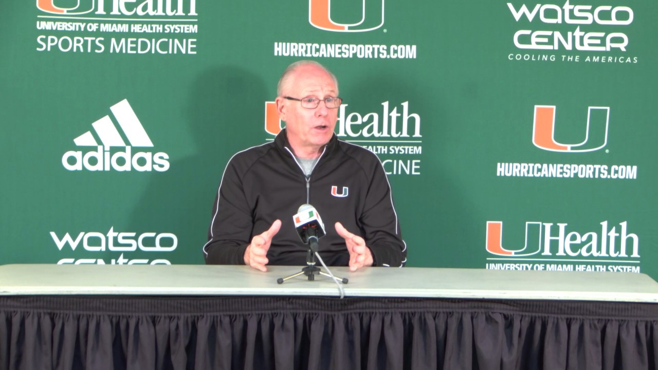 Coach Jim Larrañaga | Press Conference | 1.20.17