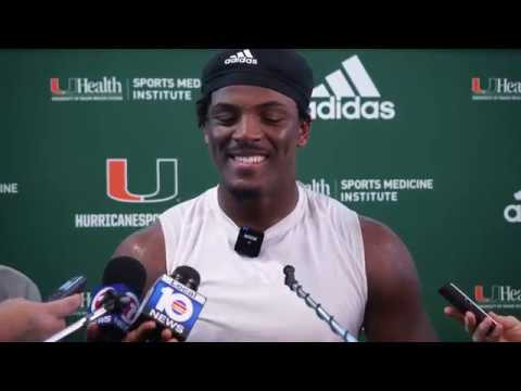 Gregory Rousseau | Post Practice Presser | 9.10.19