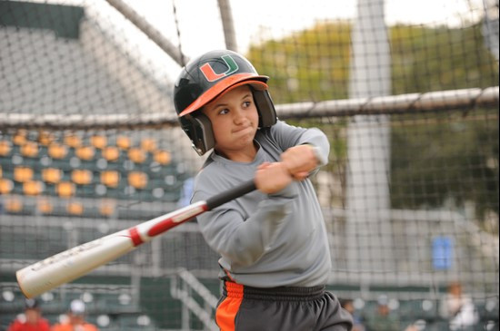 The University of Miami Baseball Team hosted FanFest/Alumni Day at Alex Rodriguez Park on February 12, 2011.  Photos by Steven Murphy/SPN