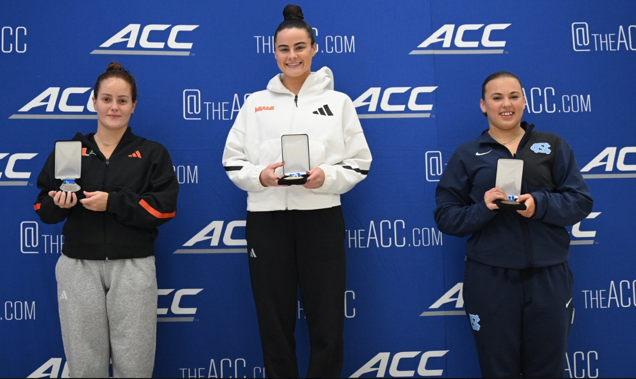 Diving Adds Three Medals at ACCs