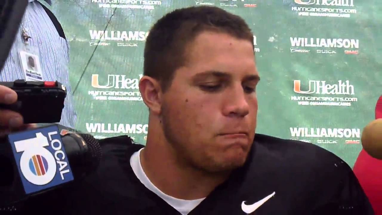 Anthony Chickillo #CanesCamp - Aug. 14 2013