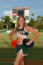 Vote for UM Cheerleader Lindsey Zauderer on Sideline Spirit