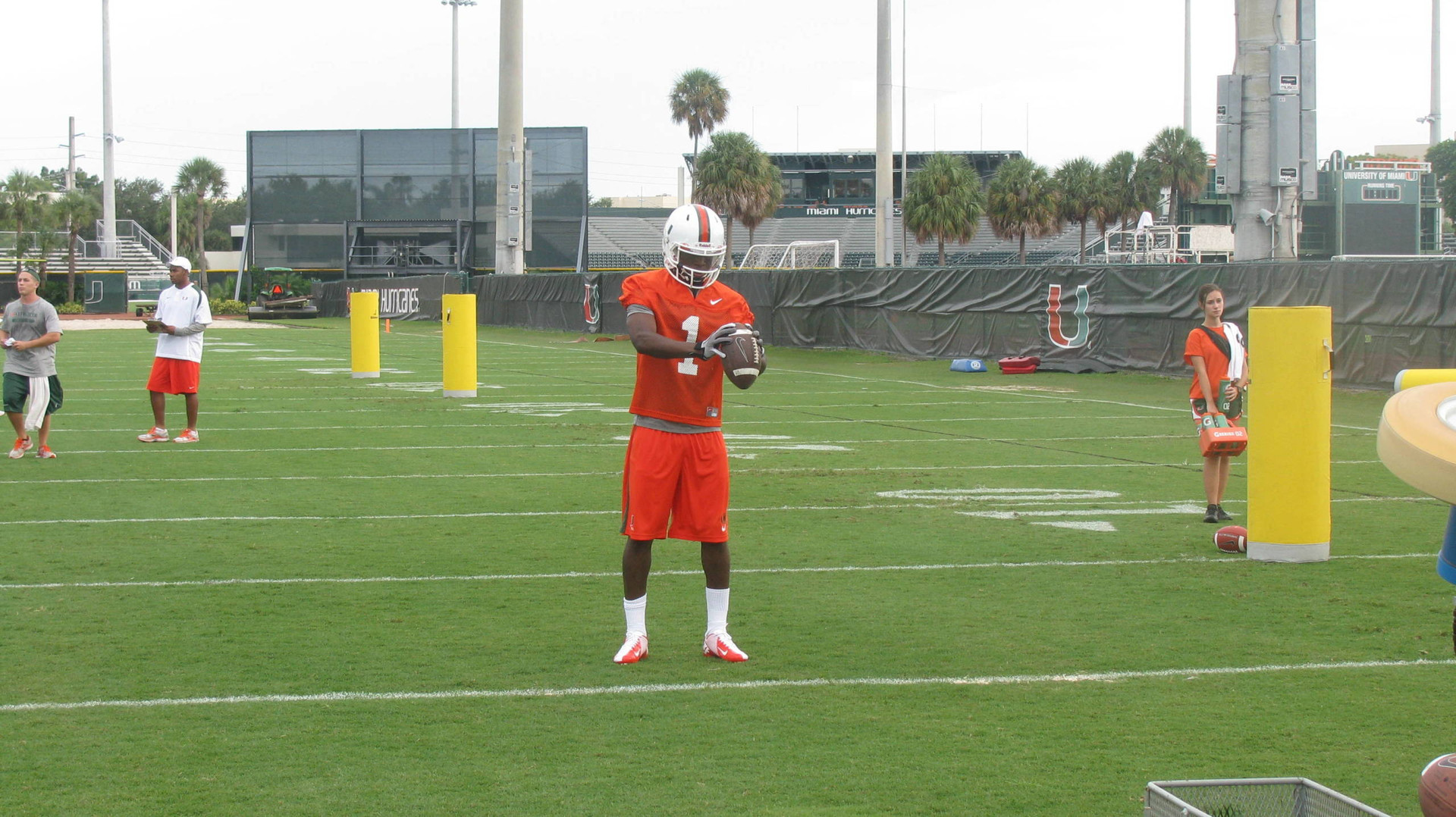 Canes Wrap Up Rainy First Day of #CanesCamp