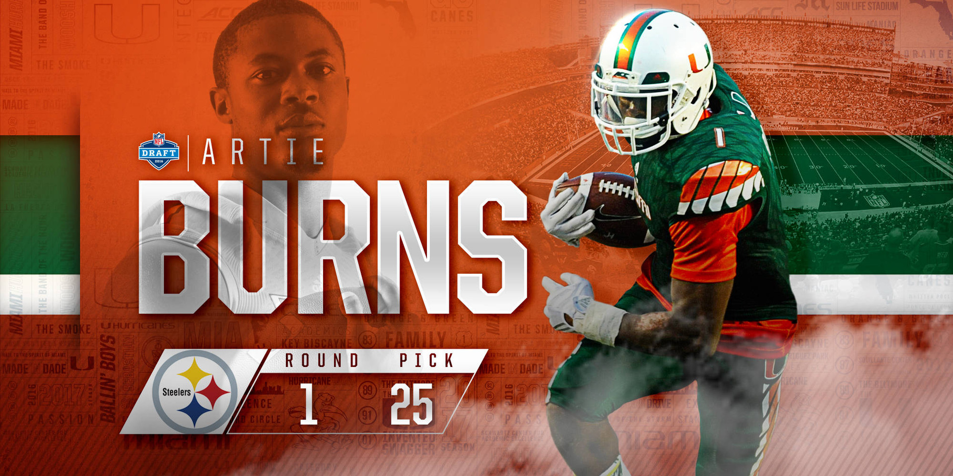 Burns Selected in First Round of 2016 NFL Draft