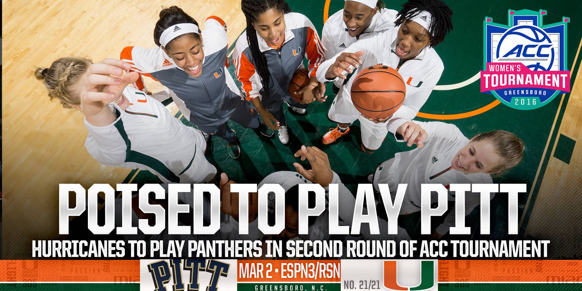 @CanesWBB Opens ACC Tournament vs. Pittsburgh