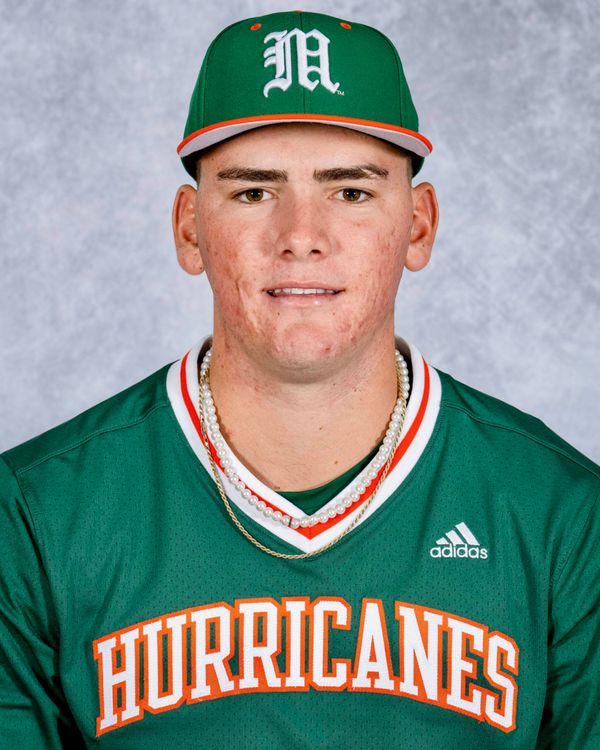 Nick Robert - Baseball - University of Miami Athletics