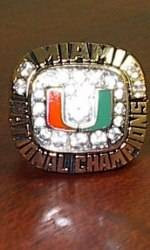 1991 National Championship Ring Up For Auction. Bid Now!