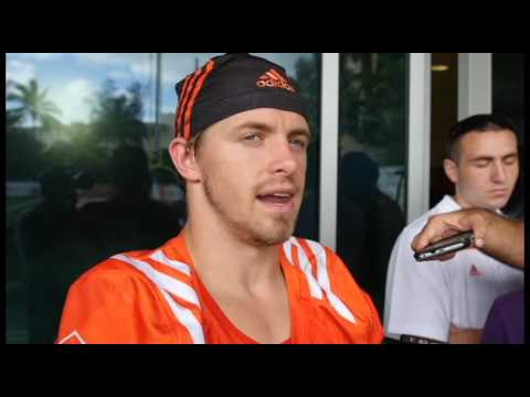 Braxton Berrios I Post Practice I 10.12.16