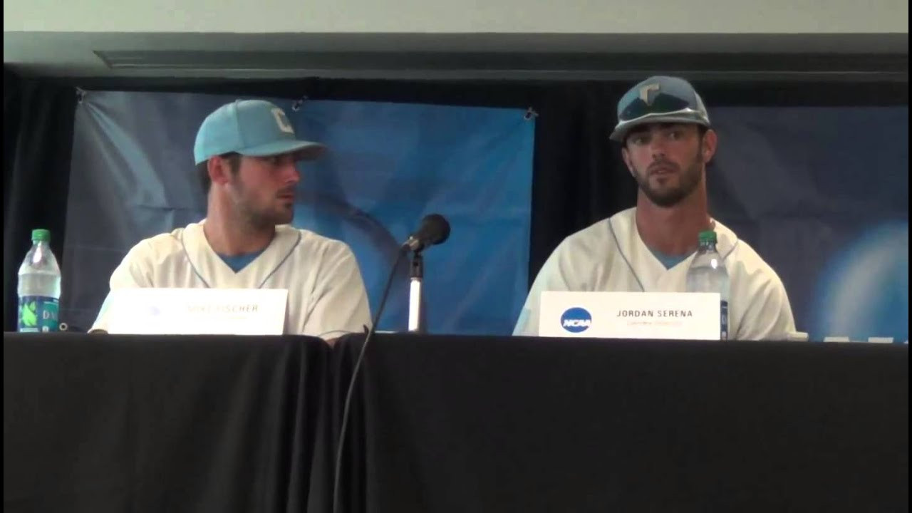 Game 3 Columbia Press Conference - Jordan Serena and Mike Fischer