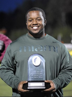 Isaiah Simmons at 2013 ACC Outdoor Championships