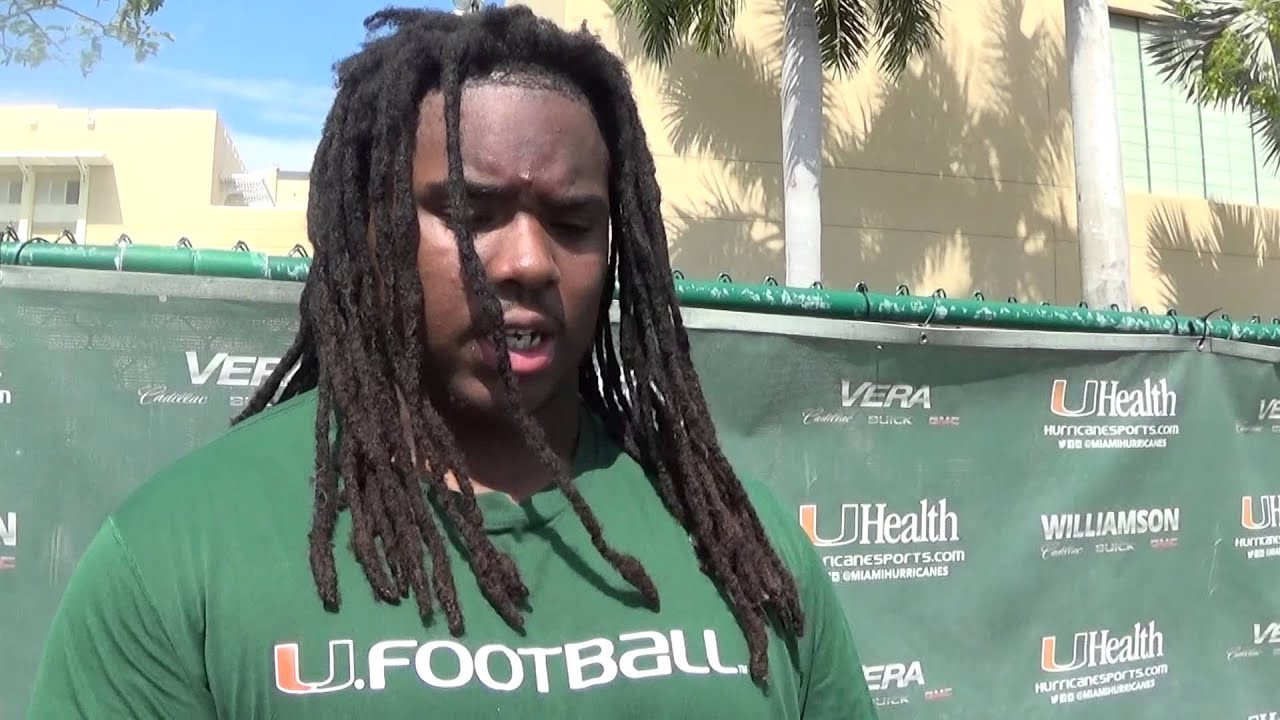 Michael Wyche - Spring Practice (Feb. 22)