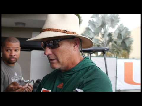 Coach Mark Richt I Post Practice I 10.12.16