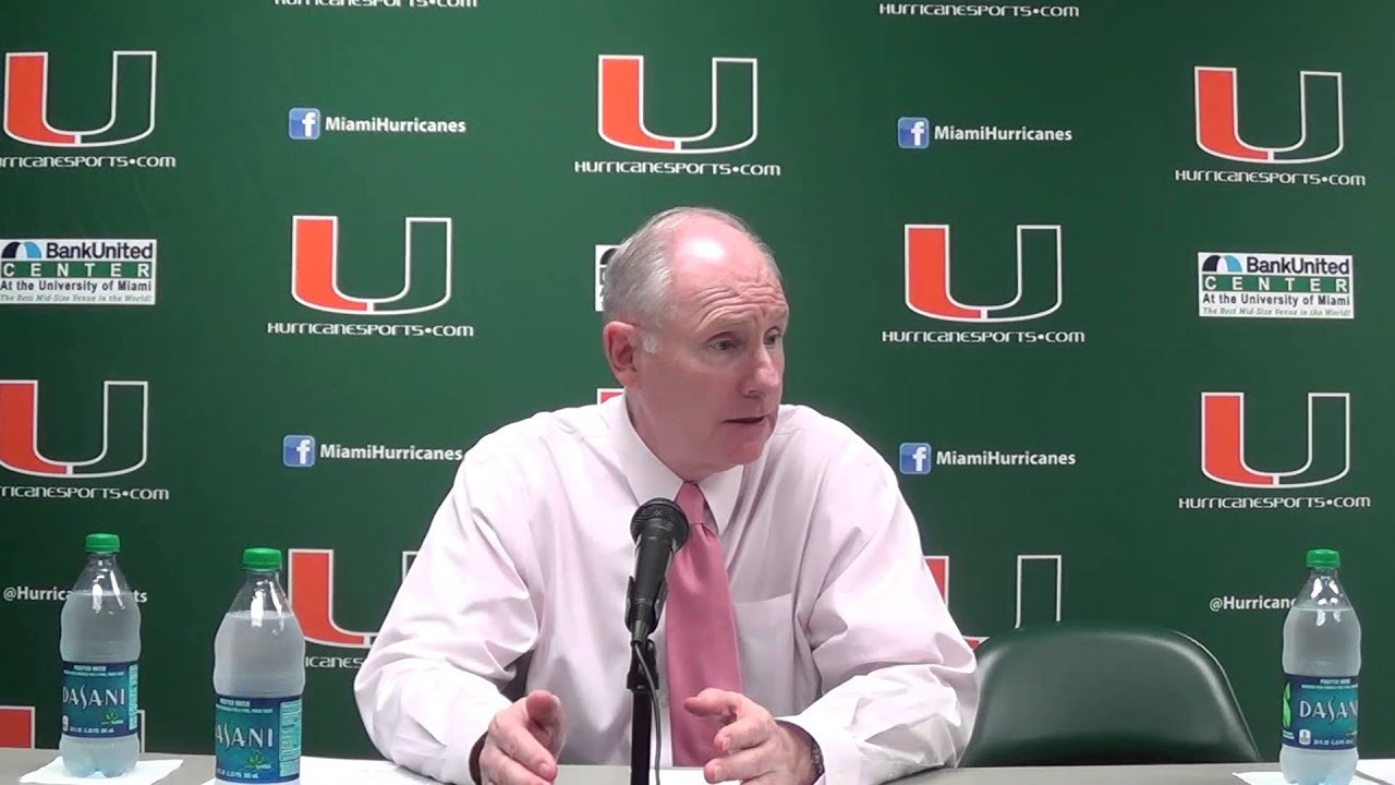 Coach Jim Larranaga Postgame - Jan .25, 2014