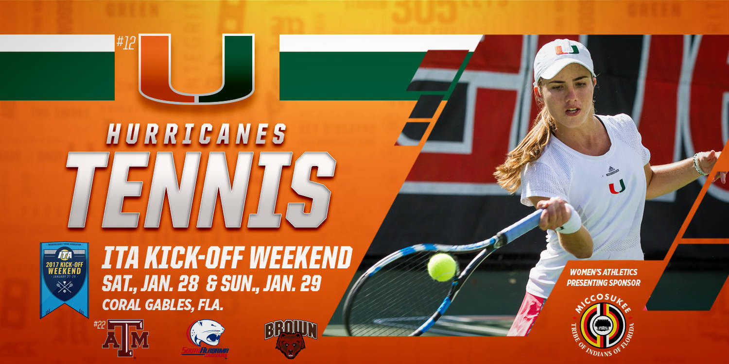 @CanesWTennis Set to Host ITA Kick-Off Weekend