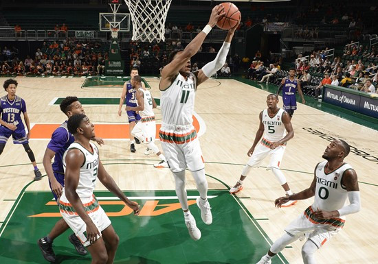 Western Carolina at Miami, Nov. 11, 2016