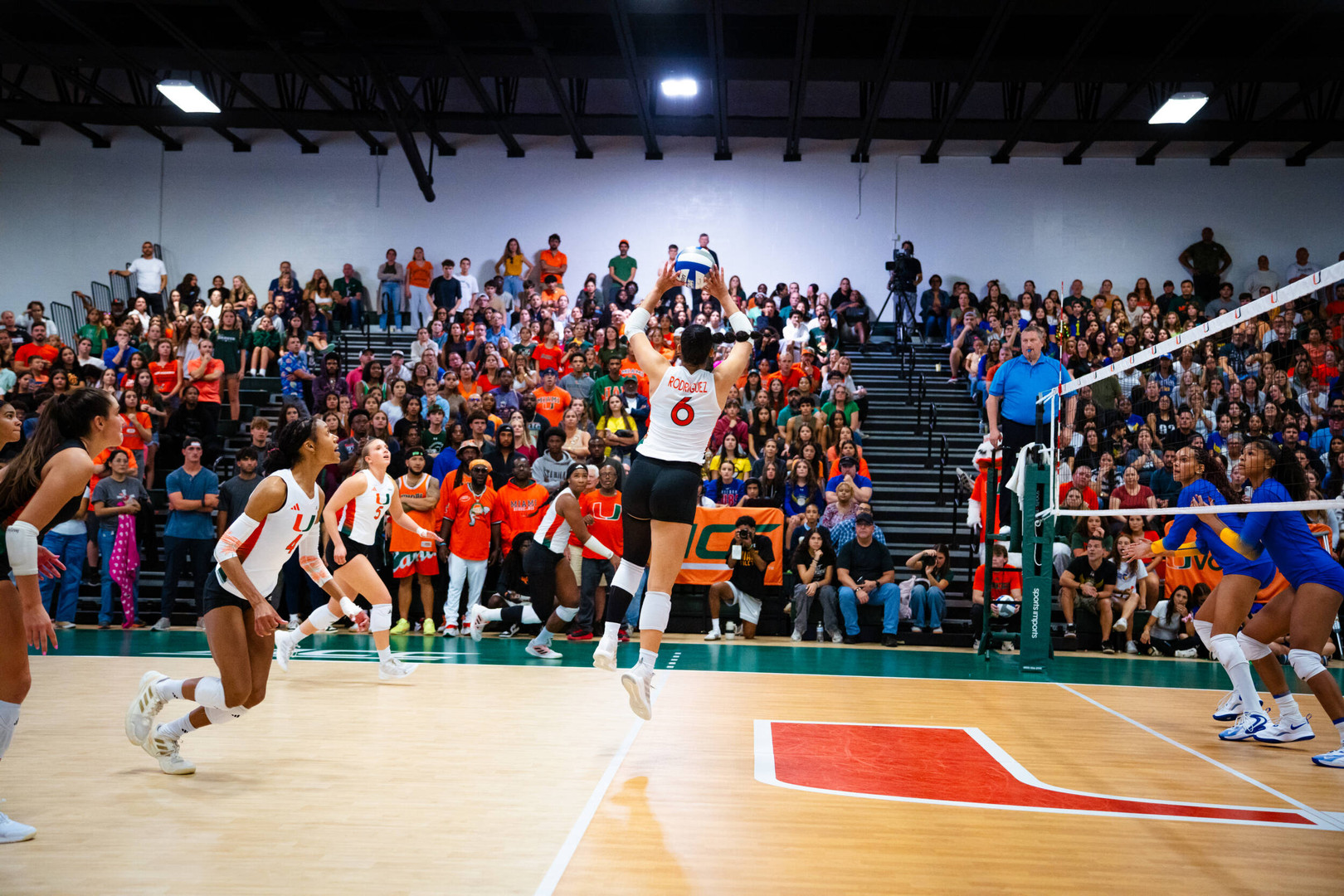 Hurricanes Drop Five-Set Battle to Cal Hurricanes Drop Five-Set Battle to Cal