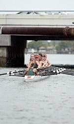 University of Miami Novice Rowing garner two first place finishes at the Fall Freshman Regatta