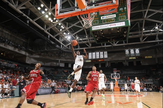 DeQuan Jones, Shane Larkin, Durand Scott; NC State