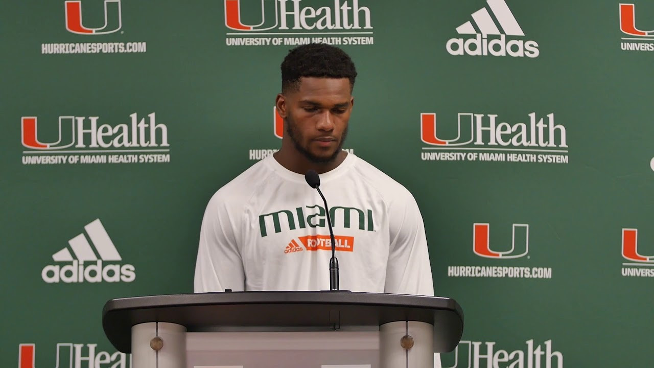 Mark Walton | Post Game Presser vs. Toledo | 9.23.17