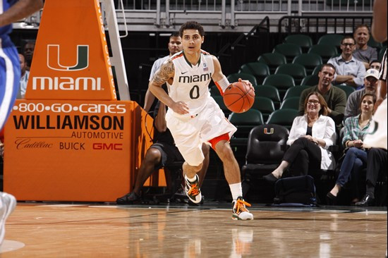 2012 Miami Hurricanes Men's Basketball vs Memphis