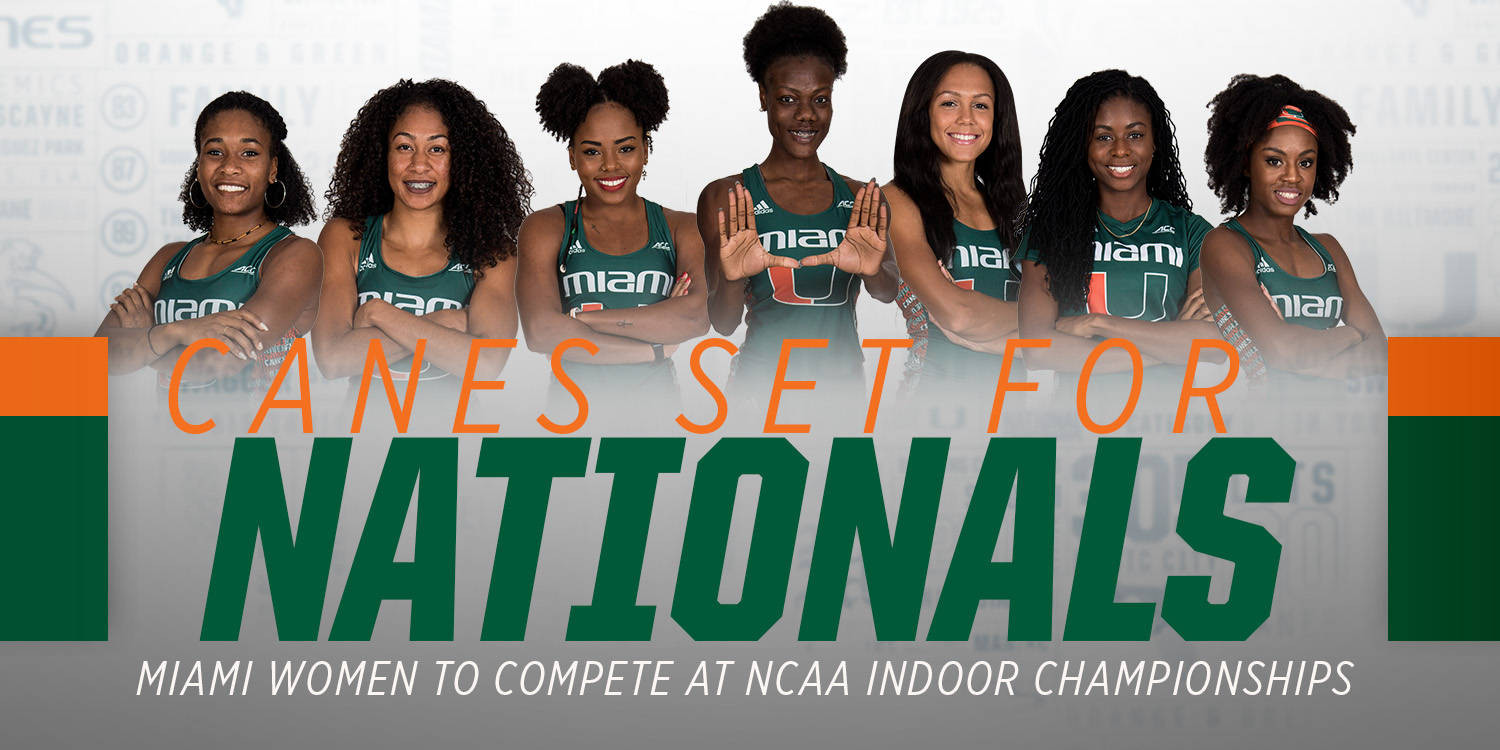 Miami Women’s Track Ready for NCAA Indoor Championships