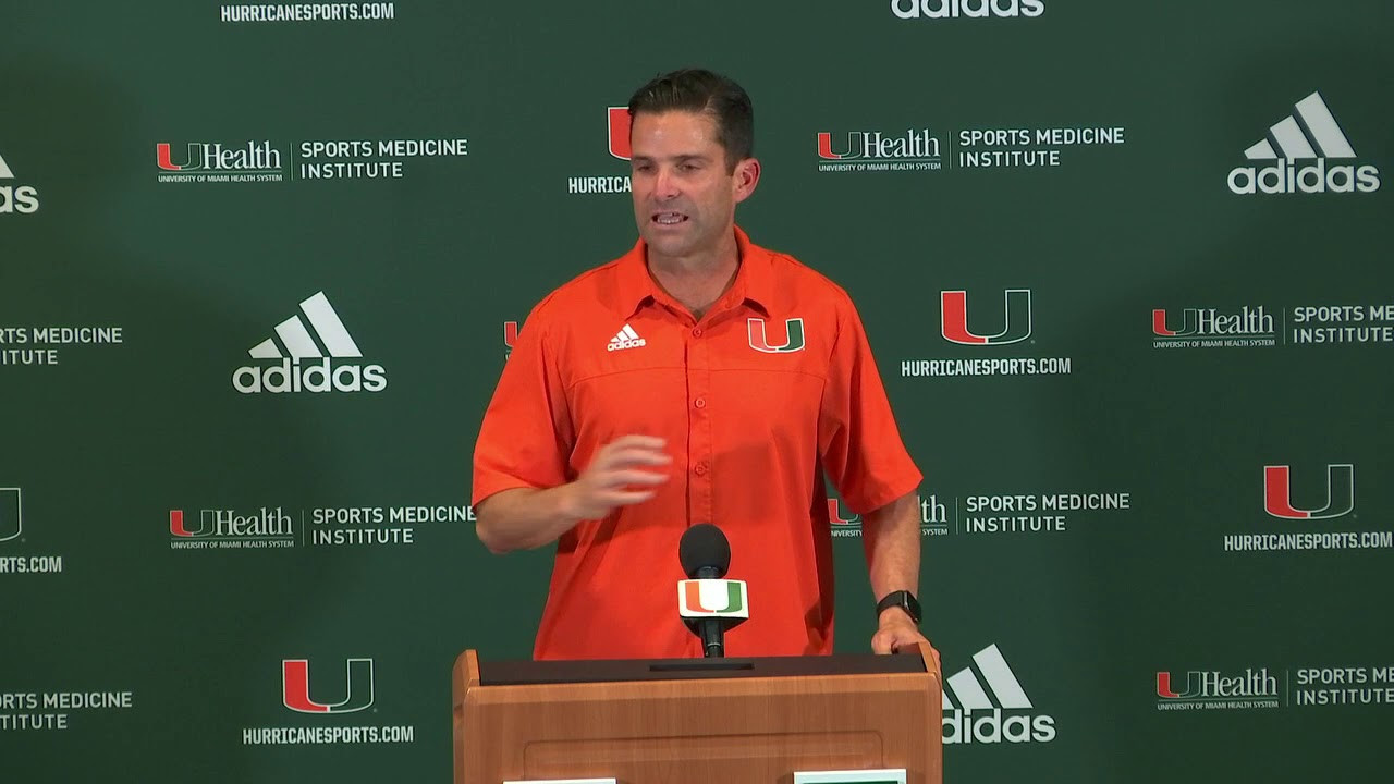 Manny Diaz | Press Conference | 10.28.19